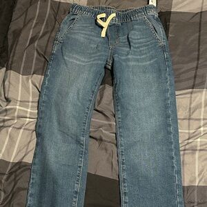 Old Navy boys Relaxed Blue Jeans with Drawstring